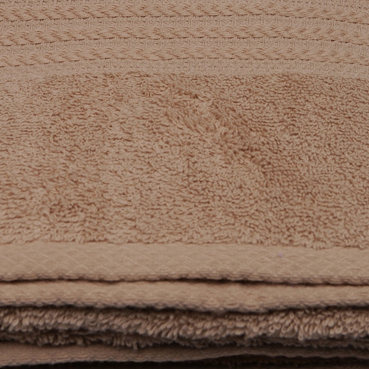 Ręcznik do kąpieli Bainrow 70/140 cm beżowy  - zdjęcie 9