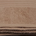 Ręcznik do kąpieli Bainrow 70/140 cm beżowy  - zdjęcie 9