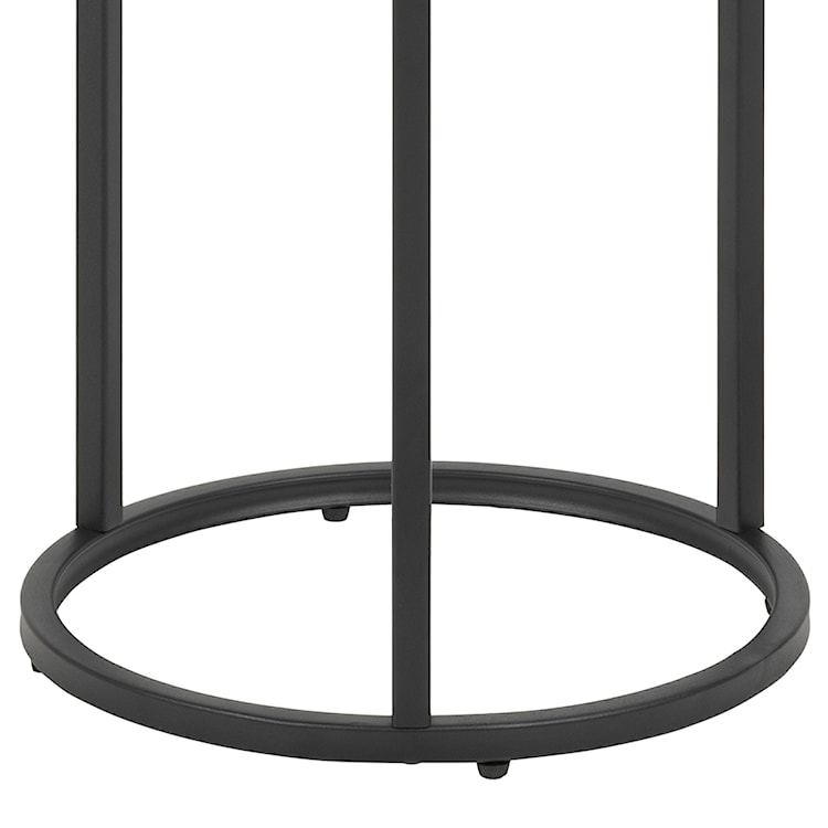 Stolik kawowy Krapina o średnicy 33 cm pomocnik  - zdjęcie 2