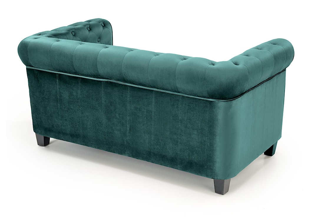 Sofa pikowana Visaus velvet zielony  - zdjęcie 6