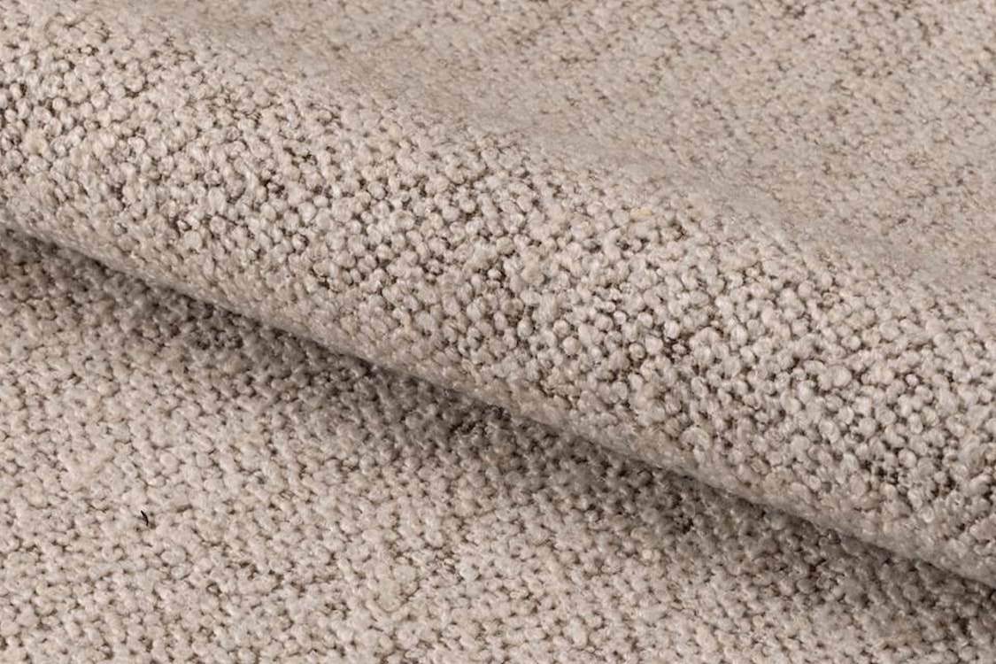 Sofa trzyosobowa Ertame beżowa w tkaninie boucle drewno kauczukowe  - zdjęcie 10