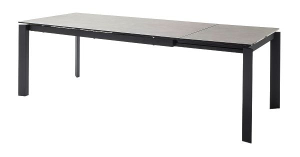 Stół do jadalni Evaparly rozkładany 180-240x95 cm antracyt 