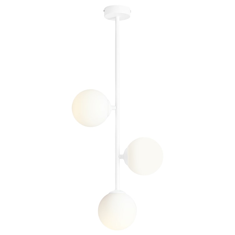 Lampa wisząca Oblishers x3 biała