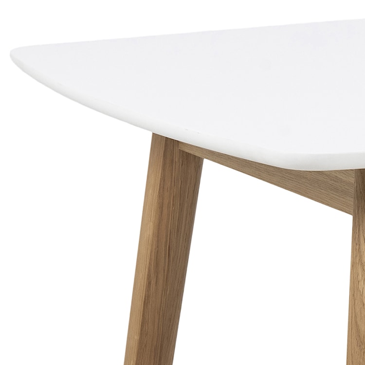 Stół Bebrina 150x80 cm z białym blatem  - zdjęcie 7