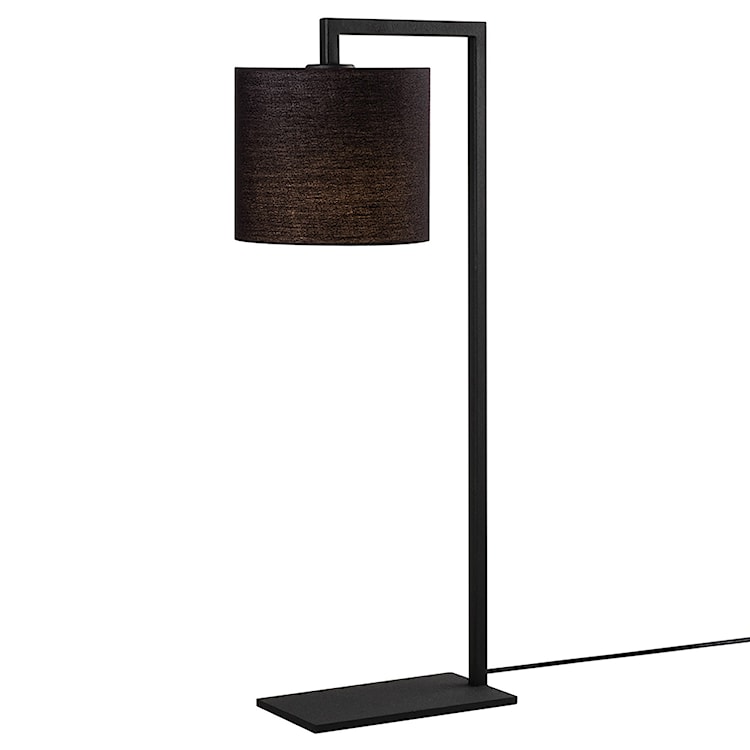 Lampa stołowa Gicanna klasyczna średnica 20 cm czarna  - zdjęcie 3
