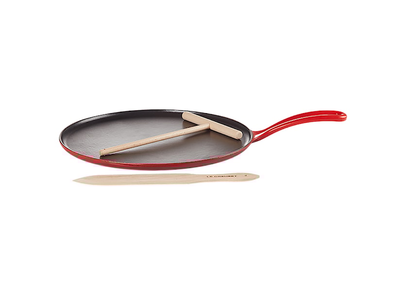 Le Creuset - Patelnia żeliwna do naleśników Tradition 27 cm czerwona 
