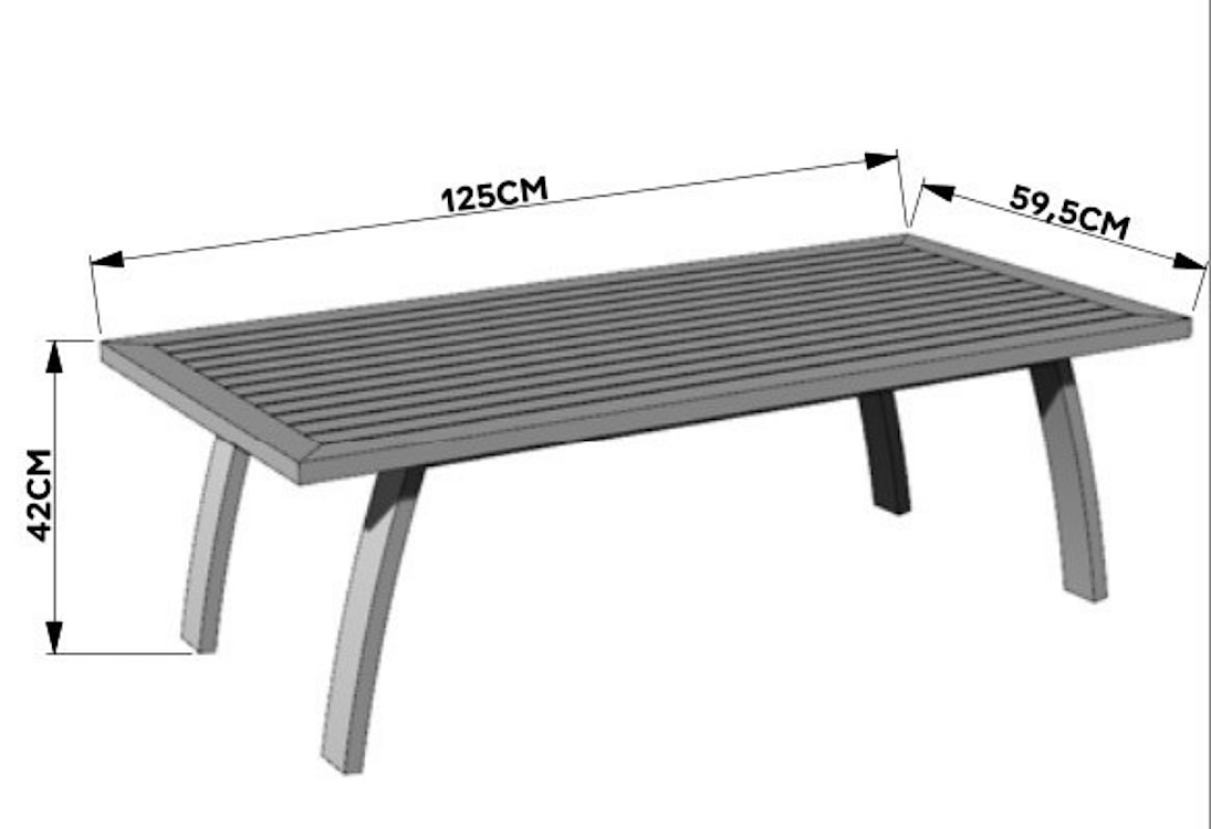 Zestaw ogrodowy pięcioosobowy Botteno aluminiowy szaro/czarny  - zdjęcie 25