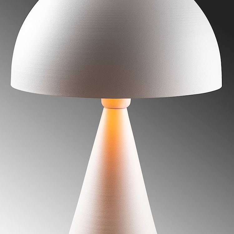 Lampa stołowa Excellada biała  - zdjęcie 2