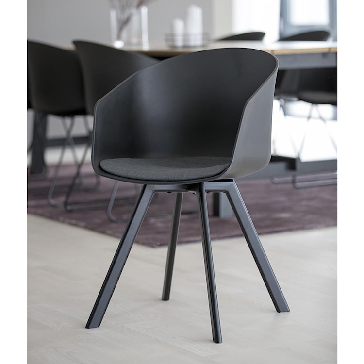 Krzesło Tamarillo czarne  - zdjęcie 3