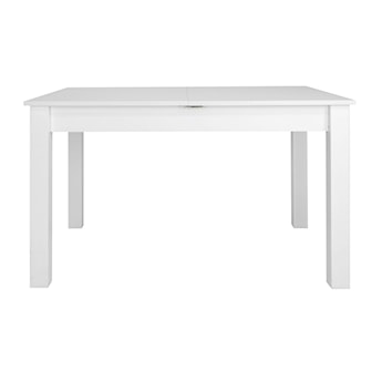 Stół rozkładany Eagor 125-165x80 cm biel alpejska