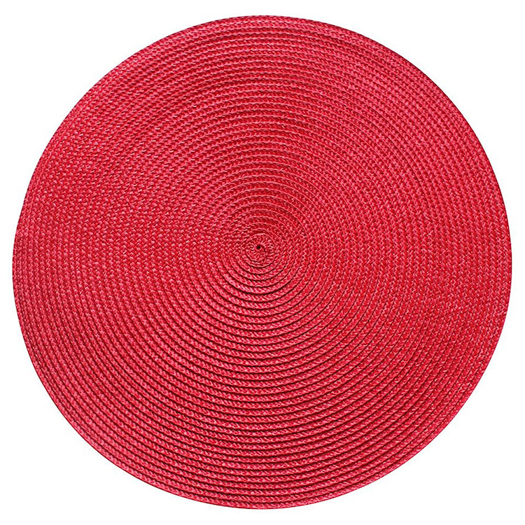 Podkładka pod talerz Hellgrau średnica 38 cm czerwona