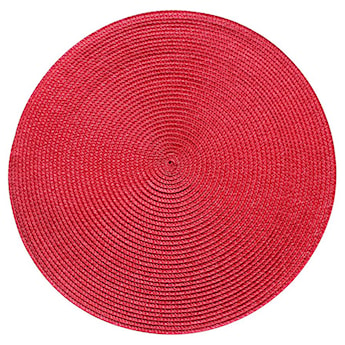 Podkładka pod talerz Hellgrau średnica 38 cm czerwona
