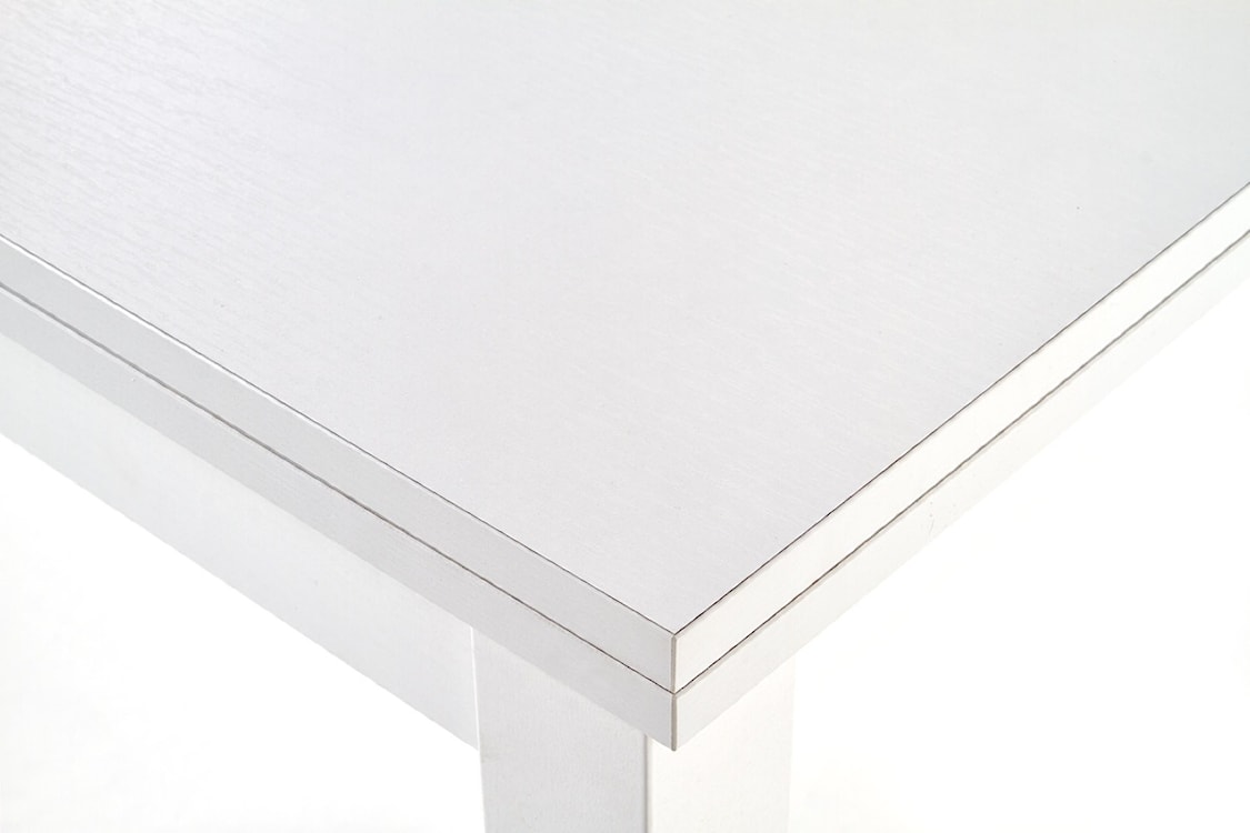 Stół rozkładany Lea 80-160x80 cm biały  - zdjęcie 3