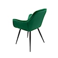 Krzesło tapicerowane Paraguay pikowane zielone  - zdjęcie 5