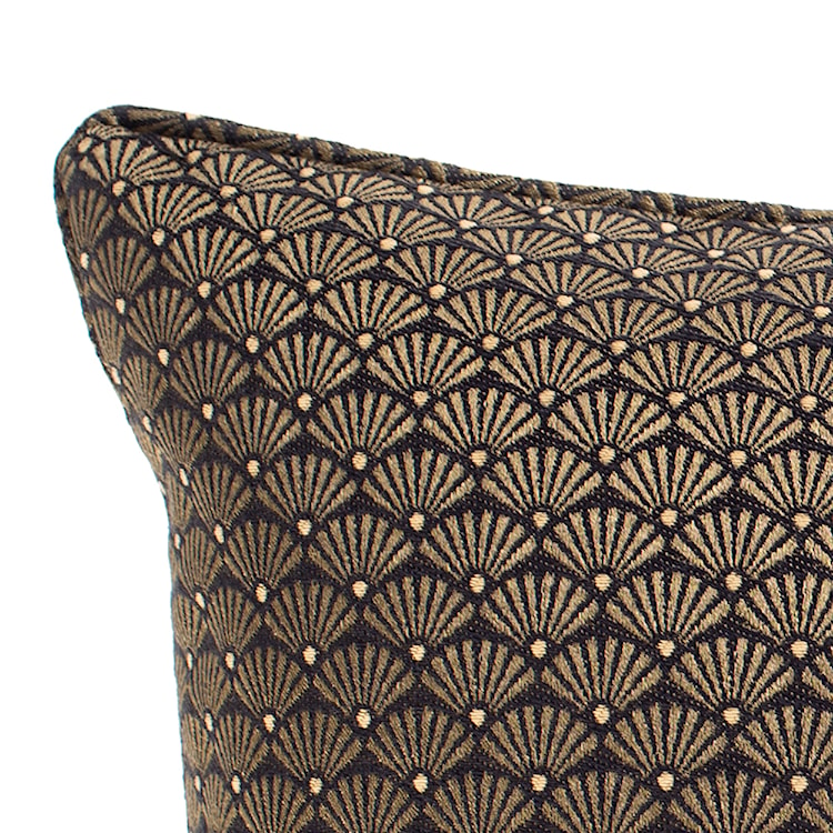 Poduszka dekoracyjna Guldor 30x50 cm czarna z wzorem  - zdjęcie 3