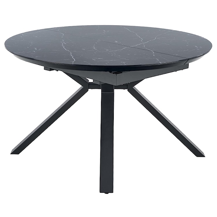 Stół rozkładany Obstatly 130-180x130 cm marmur  - zdjęcie 6