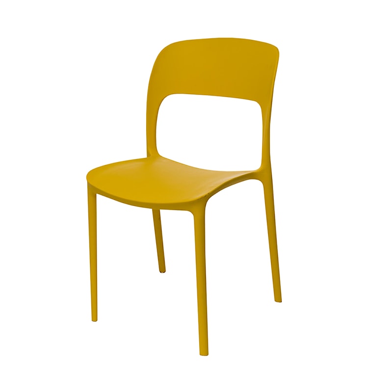 Krzesło Ferjes żółte  - zdjęcie 4
