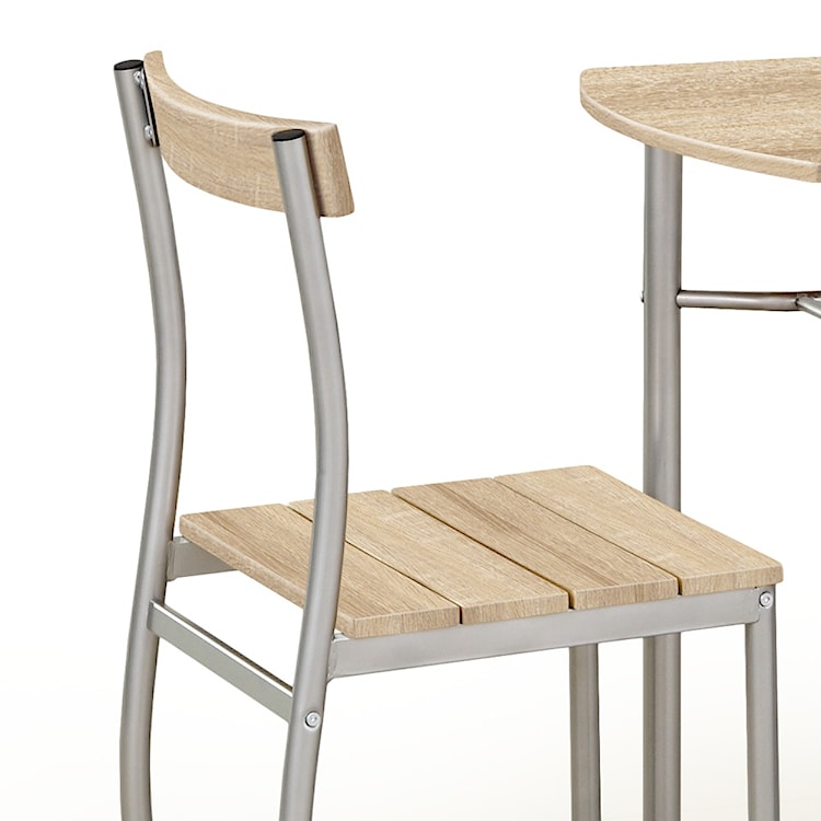 Stół z krzesłami Parra dąb sonoma  - zdjęcie 5