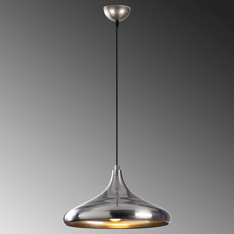 Lampa wisząca Theyro średnica 35 cm srebrna  - zdjęcie 3