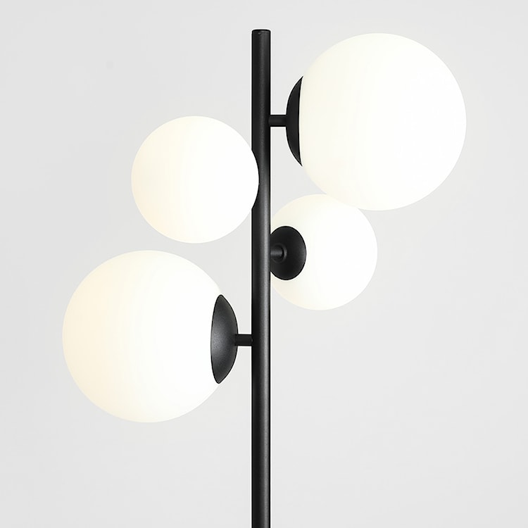 Lampa podłogowa Mauric 161 cm czarna  - zdjęcie 6