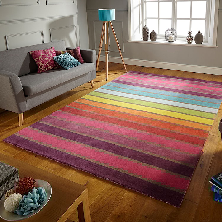 Dywan wełniany Candy wielokolorowy Prostokątny/200x290  - zdjęcie 2