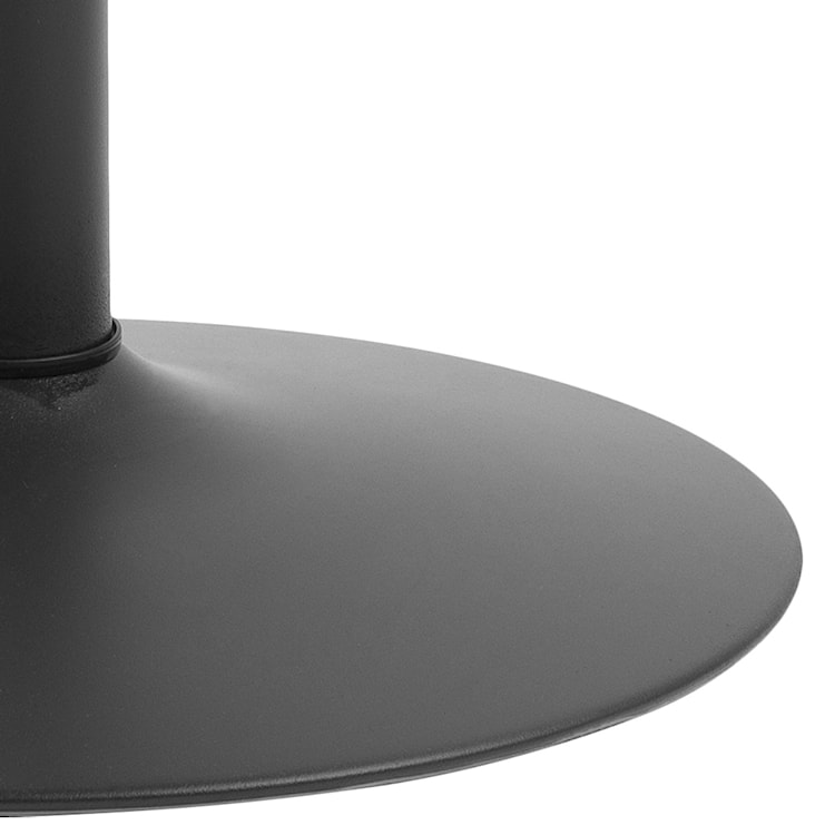 Stół okrągły Balsamita średnica 80 cm jesion na czarnej nodze  - zdjęcie 4