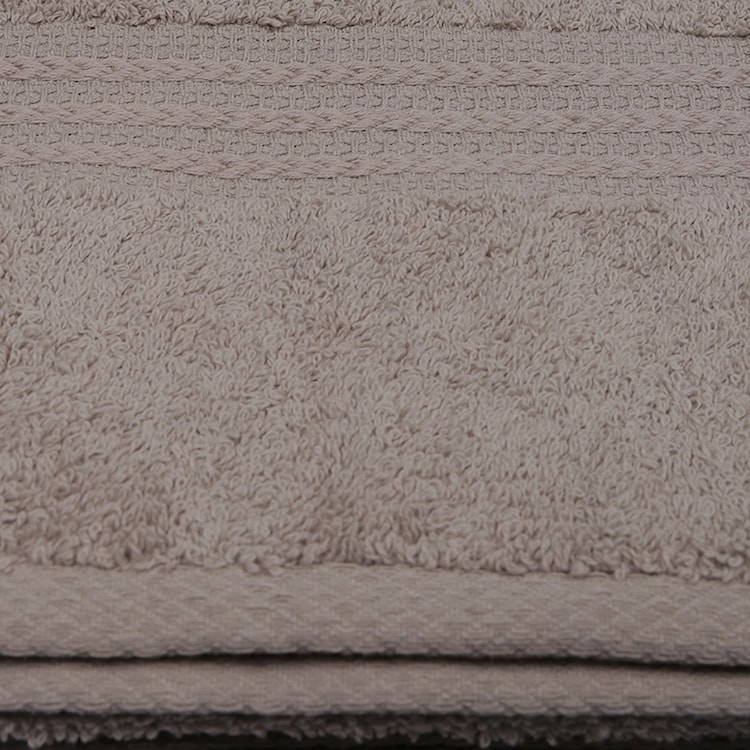 Ręcznik do kąpieli Bainrow 70/140 cm szary  - zdjęcie 5