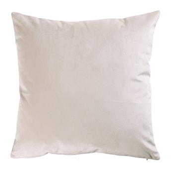 Poduszka dekoracyjna Sylvanca w tkaninie EASY CLEAN 45x45 cm kremowa bez kedry