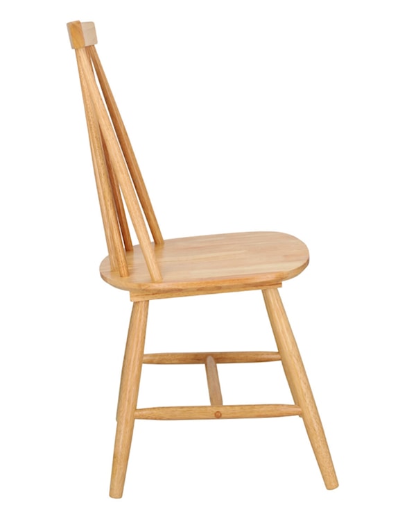 Krzesło drewniane Neerage naturalne  - zdjęcie 3