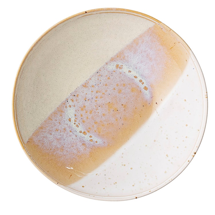 Miska Bloomingville Visisi żółty z kamionki średnica 22 cm  - zdjęcie 4