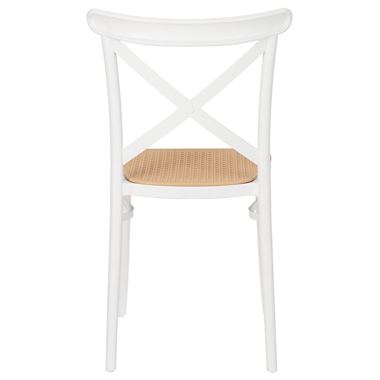 Krzesło z tworzywa Frairlo białe  - zdjęcie 8
