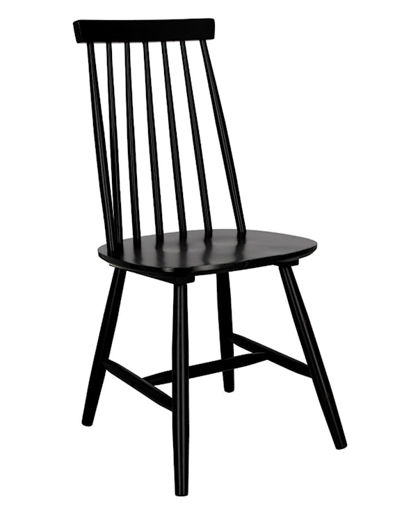 Krzesło drewniane Neerage czarne