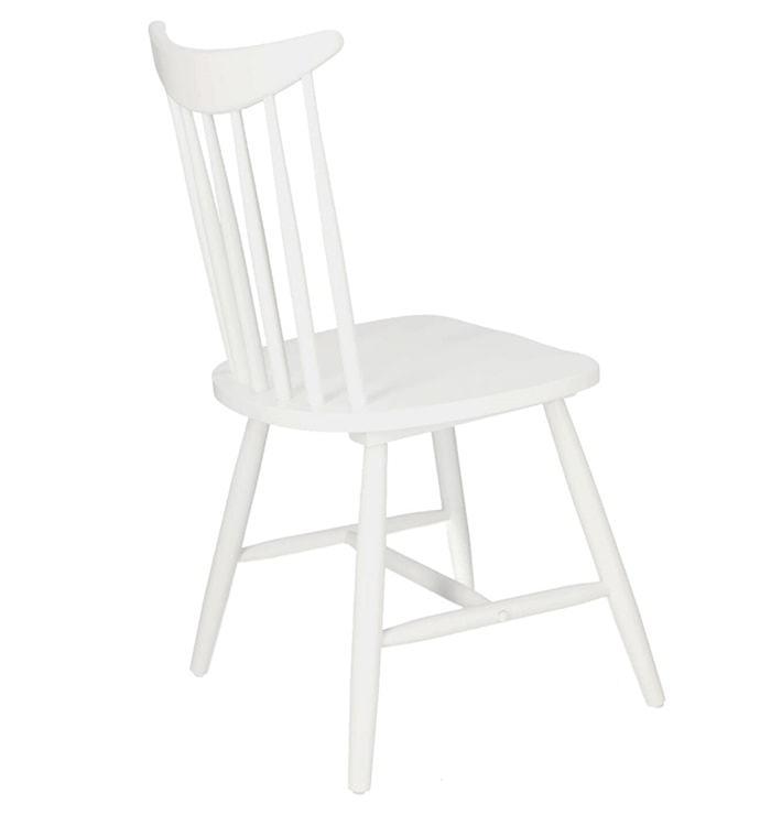Krzesło drewniane Pendled białe  - zdjęcie 4