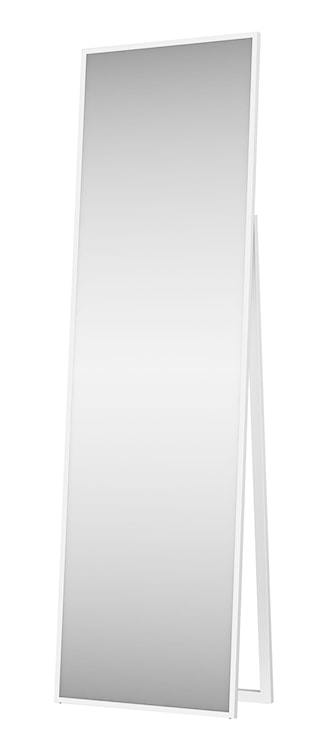 Lustro stojące Fielia 170x50 cm w białej ramie