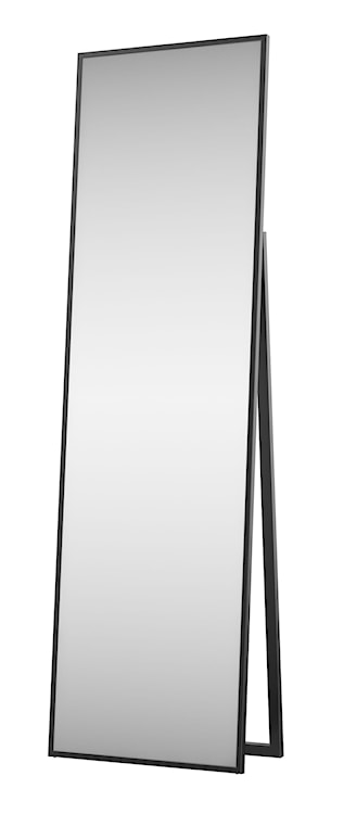 Lustro stojące Fielia 170x50 cm w czarnej ramie