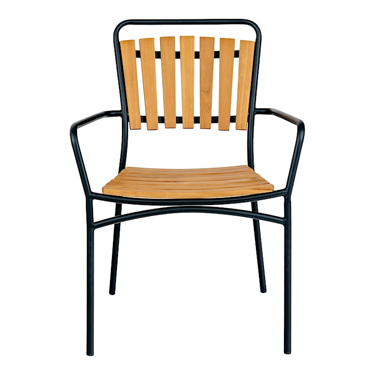 Krzesło ogrodowe Flemble drewniane  - zdjęcie 3