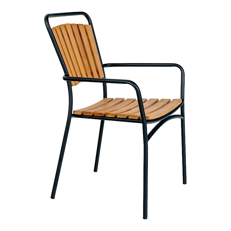 Krzesło ogrodowe Flemble drewniane  - zdjęcie 4