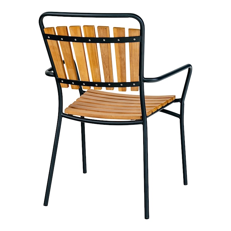 Krzesło ogrodowe Flemble drewniane  - zdjęcie 5