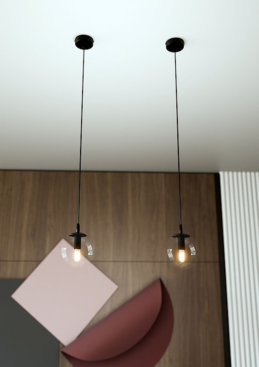 Lampa wisząca Fregene transparentna  - zdjęcie 4