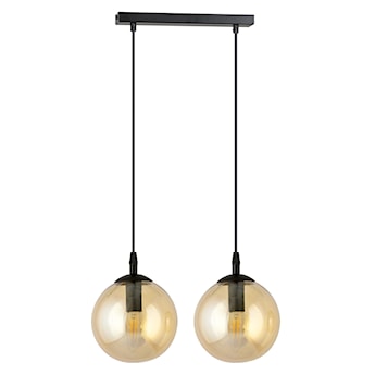 Lampa wisząca Fregene miodowa x2