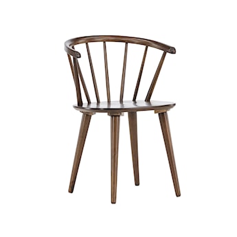 Krzesło drewniane Garfew mokka patyczak