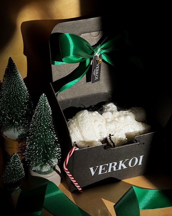 Świeca z wosku palmowego Christmas Gingerbread 270 g  - zdjęcie 3