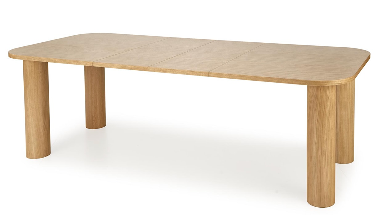 Stół rozkładany Divisolity 160-240x100 cm dąb naturalny  - zdjęcie 11