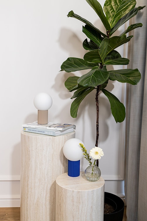Lampa stołowa Halo ultramaryna  - zdjęcie 3
