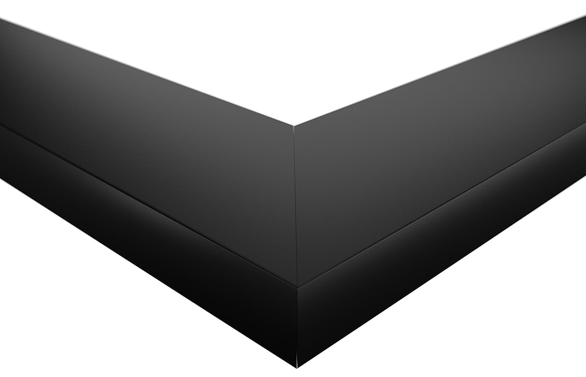Lustro ścienne Hausly 148x60 cm czarne  - zdjęcie 4