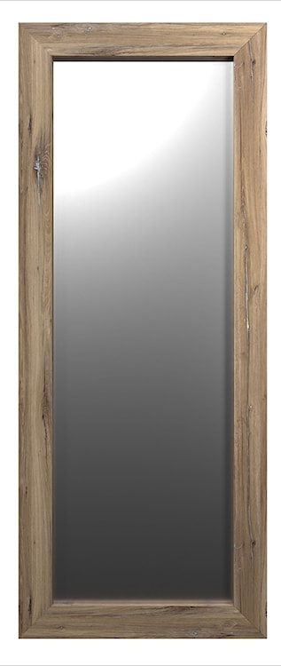 Lustro ścienne Hausly 148x56 cm dąb 