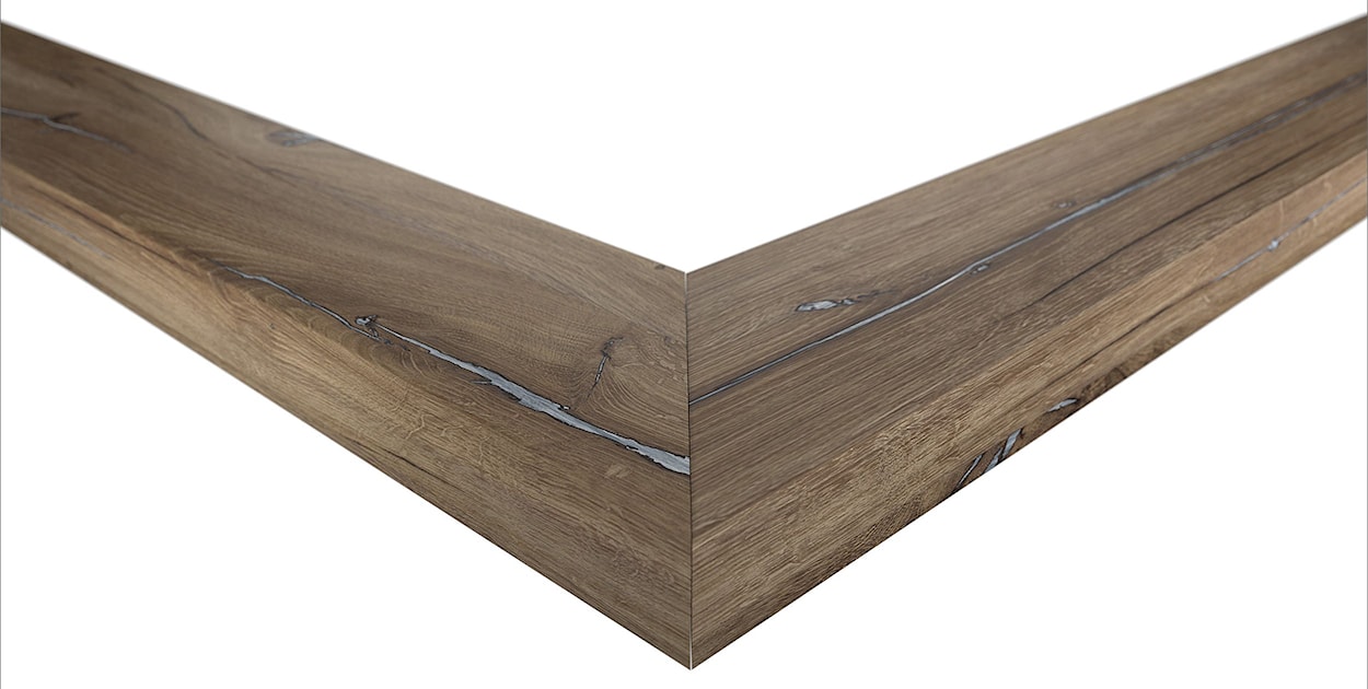Lustro ścienne Hausly 148x56 cm dąb  - zdjęcie 4