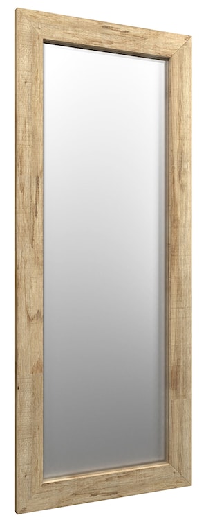 Lustro ścienne Hausly 148x56 cm jasne drewno  - zdjęcie 3