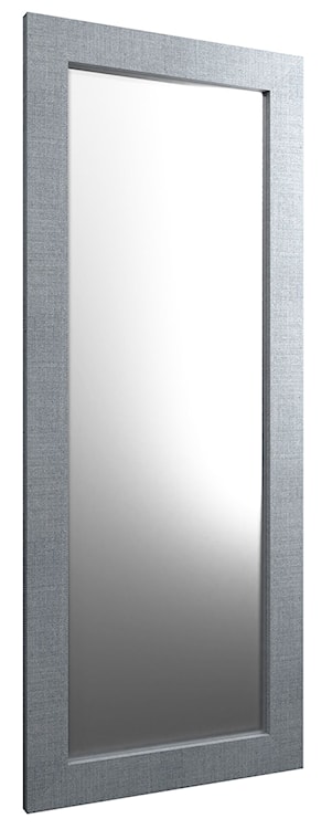 Lustro ścienne Hausly 148x56 cm szare płótno  - zdjęcie 3