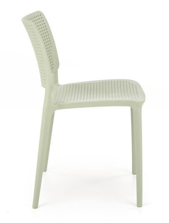 Krzesło z tworzywa Discyll miętowe  - zdjęcie 2